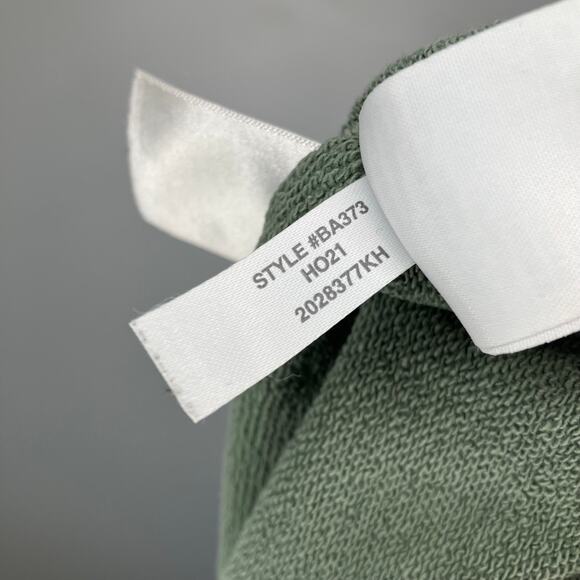 J. CREW University Terry Sweatshirt with Crew Logo Sage Green Small - Picture 5 of 5